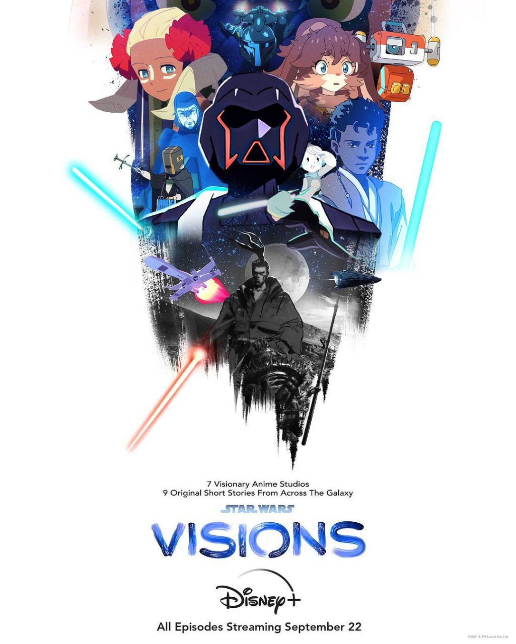 星球大战：幻象 Star Wars: Visions (2021), 10.15GB